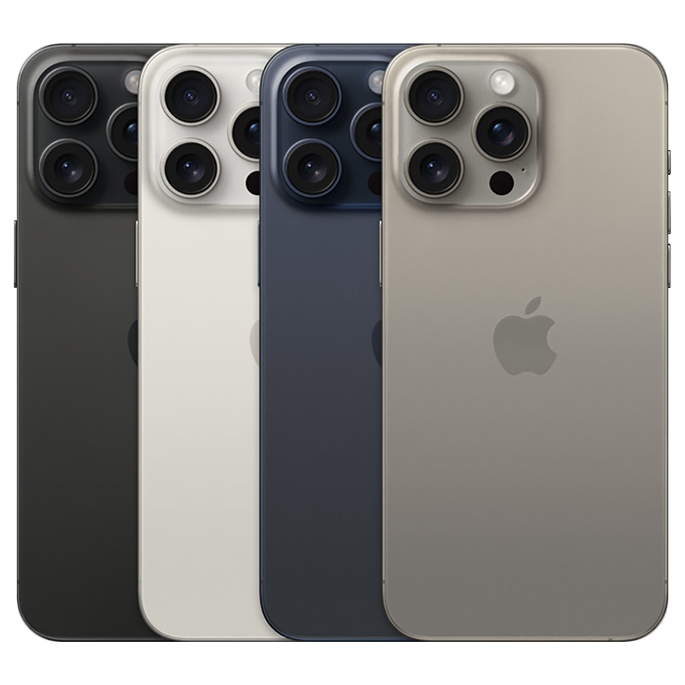 ألوان iPhone 15 Pro Max المستخدم