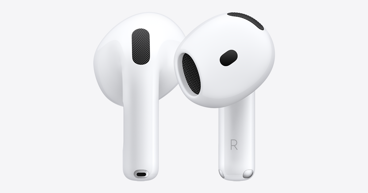 سماعات Apple AirPods 4 الرسمية